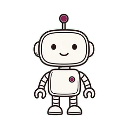 Een vriendelijk klein robotje.
